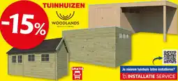 Hubo TUINHUIZEN aanbieding