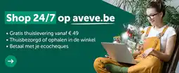 AVEVE Shop 24/7 op aveve.be aanbieding