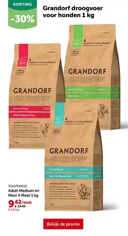 AVEVE Adult Medium en Maxi 4 Meat 1 kg aanbieding