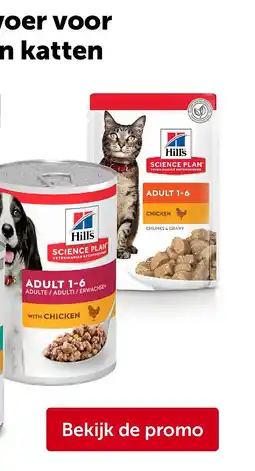 AVEVE Hill's natvoer voor honden en katten aanbieding
