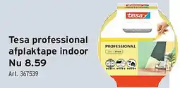 GAMMA Tesa professional afplaktape indoor aanbieding