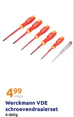 Action erckmann VDE schroevendraaierset aanbieding
