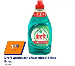 Action Dreft Quickwash afwasmiddel Frisse Bries aanbieding
