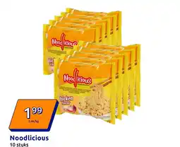 Action Noodlicious aanbieding