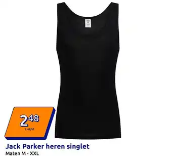 Action Jack Parker heren singlet aanbieding