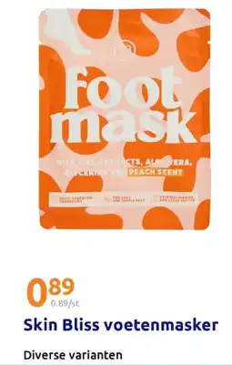 Action Skin Bliss voetenmasker aanbieding