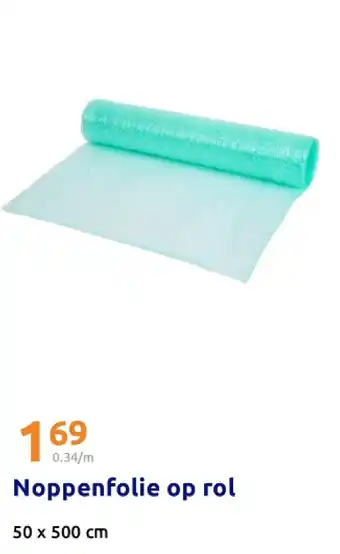 Noppenfolie op rol