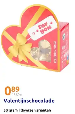 Action Valentijnschocolade aanbieding