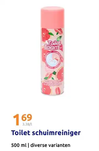 Action Toilet schuimreiniger aanbieding