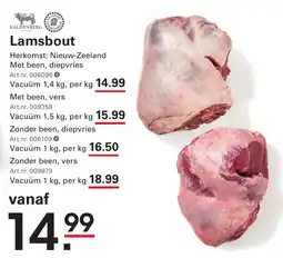 Sligro Lamsbout aanbieding