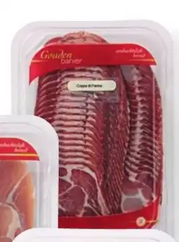 Sligro Gouden Banier Charcuterie coppa do Parma aanbieding