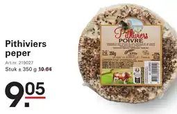 Sligro Pithiviers peper aanbieding