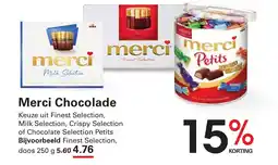 Sligro Merci Chocolade aanbieding