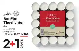 Sligro BonFire Theelichten aanbieding