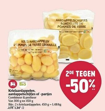 Delhaize Krielaardappelen aanbieding