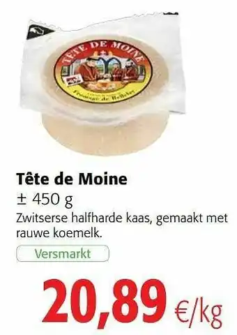 Tête de moine