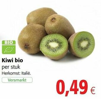 Colruyt Kiwi bio aanbieding
