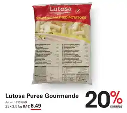 Sligro Lutosa Puree Gourmande aanbieding