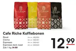 Sligro Cafe Riche Koffiebonen aanbieding