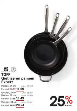 Sligro TGFF Gietijzeren pannen Expert aanbieding