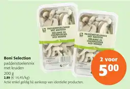 Colruyt Boni Selection Paddenstoelenmix met Kruiden aanbieding