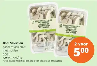 Colruyt Boni Selection Paddenstoelenmix met Kruiden aanbieding