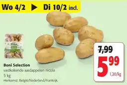 Colruyt Boni Selection Vastkokende Aardappelen Nicola aanbieding