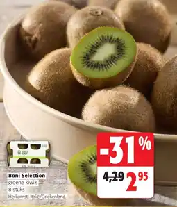 Colruyt Boni Selection Groene Kiwi's aanbieding