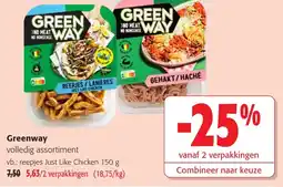 Colruyt Greenway aanbieding