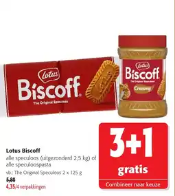 Colruyt Lotus Biscoff aanbieding