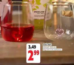 Colruyt Glas Hart aanbieding