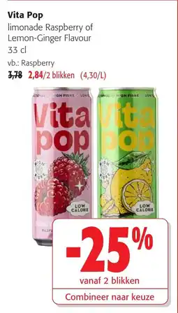 Colruyt Vita Pop aanbieding