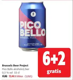 Colruyt Brussels Beer Project Pico Bello alcoholvrij bier 0,3 % vol aanbieding