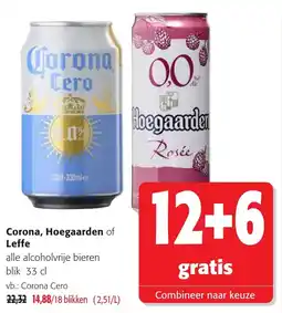 Colruyt Corona, Hoegaarden of Leffe aanbieding