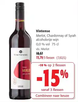 Colruyt Vintense aanbieding
