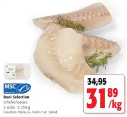 Colruyt Boni Selection Schelvishaasjes aanbieding