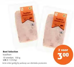 Colruyt Boni Selection toastham aanbieding