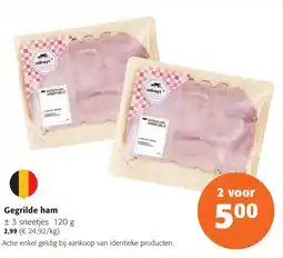 Colruyt Gegrilde ham aanbieding