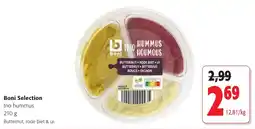 Colruyt Boni Selection Trio Hummus aanbieding