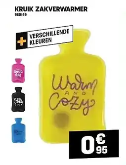 Electro Depot KRUIK ZAKVERWARMER aanbieding