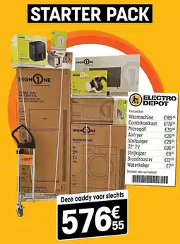 Electro Depot STARTER PACK aanbieding