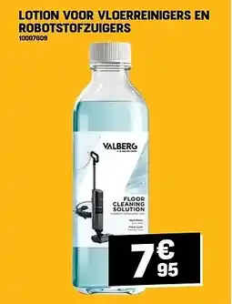 Electro Depot LOTION VOOR VLOERREINIGERS EN ROBOTSTOFZUIGERS aanbieding