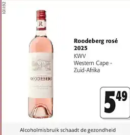 Colruyt Roodeberg rosé 2025 aanbieding