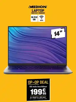 Electro Depot Medion LAPTOР aanbieding