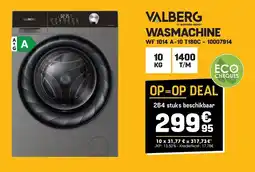 Electro Depot Valberg WASMACHINE WF 1014 A-10 T180C aanbieding