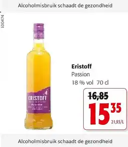 Colruyt Eristoff aanbieding