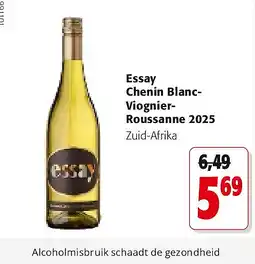 Colruyt Essay Chenin BlancViognierRoussanne 2025 aanbieding