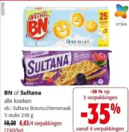 Colruyt BN of Sultana aanbieding