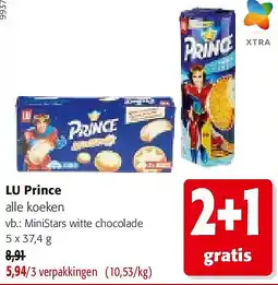 Colruyt LU Prince alle koeken aanbieding