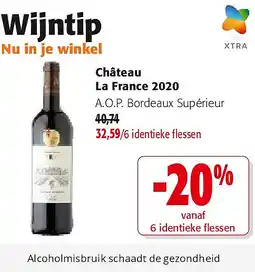 Colruyt Château La France 2020 aanbieding